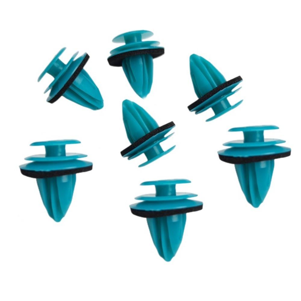 100Pcs Accessories Retainer Fastener Rivet Door Buckle Fastener Rivet Bumper Clip Auto Vehicle