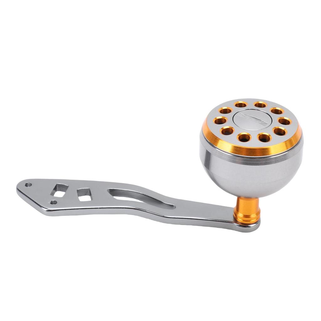 Рыболовная катушка Рукоятка Power Handle Алюминиевый сплав Легкая Эргономичная Рукоятка для катушки Baitcasting Рукоятка Рукоятка Золотой
