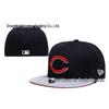 Кепка-бейсболка с плоским козырьком Cincinnati Reds MLB с вышивкой