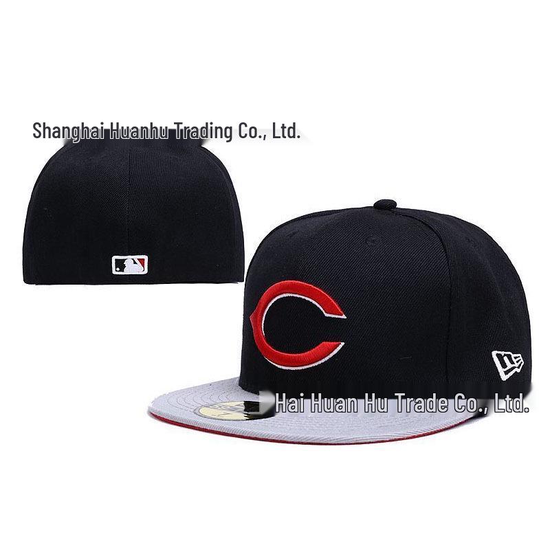 Кепка-бейсболка с плоским козырьком Cincinnati Reds MLB с вышивкой