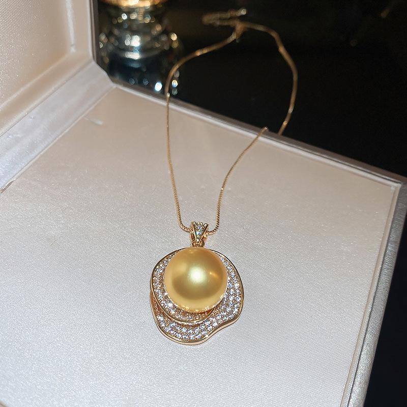 Винтажное ожерелье с цветком из стразов - Ретро придворный стиль, ключичная цепочка в легкой роскошной моде