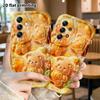 Phone Case: 2D flat, fits Samsung Galaxy A34 A35 M05 M06 S20 S22 S21 FE Plus 5G, Honey Bear Cookie, perfect Christmas and Halloween holiday gift