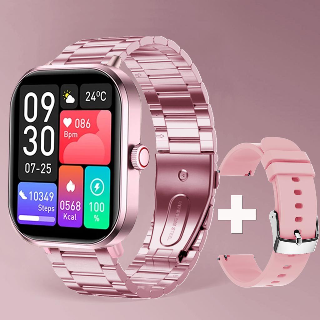 Умные часы для мужчин и женщин, подарочные спортивные часы для фитнеса с сенсорным экраном, цифровые умные часы с Bluetooth-звонками