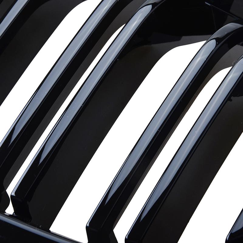 Решетка переднего бампера, черная решетка в стиле Performance, подходит для BMW 2 серии F22 F23 F87 M2 2014-2018, автомобильные аксессуары