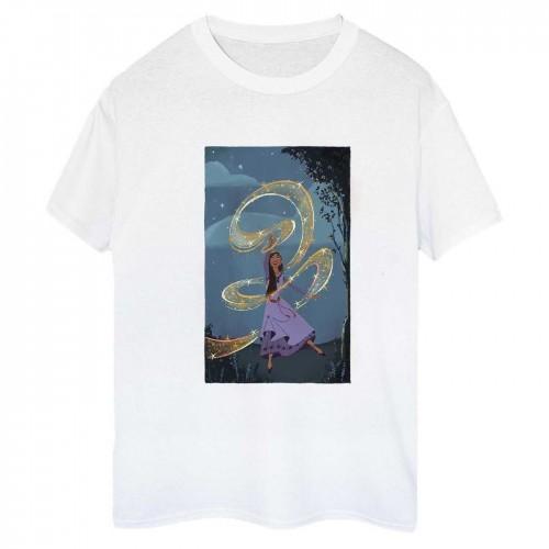Wish Womens/Ladies Sparkle Scenery Cotton Boyfriend T-Shirt