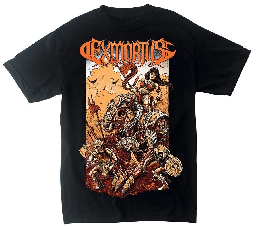 EXMORTUS HORDE T-shirt Unisex Cotton Tee S-4XL