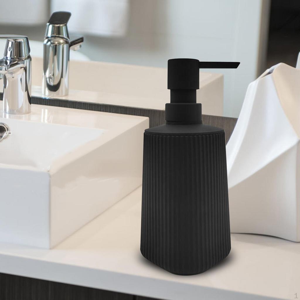 13oz Liquid Soap Dispenser Handwash Container Multifunctional Reusable Refillable