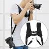Двойной плечевой ремень-разгрузка с быстросъемными креплениями для DSLR, SLR камер с страховочными ремешками и аксессуарами