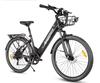 EU Hot Sale 26 Inch City Ebike 36V500D Fast Speed 15AH Lady City Electric Bicycle with Rear Carrier