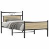 VidaXL Bed Frames Without Mattress Sonoma Oak 100x200 Cm 4106975