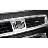 Fit For BMW X2 F39 2018-2021 Matte Silver Middle Console Air Outlet Vent Cover