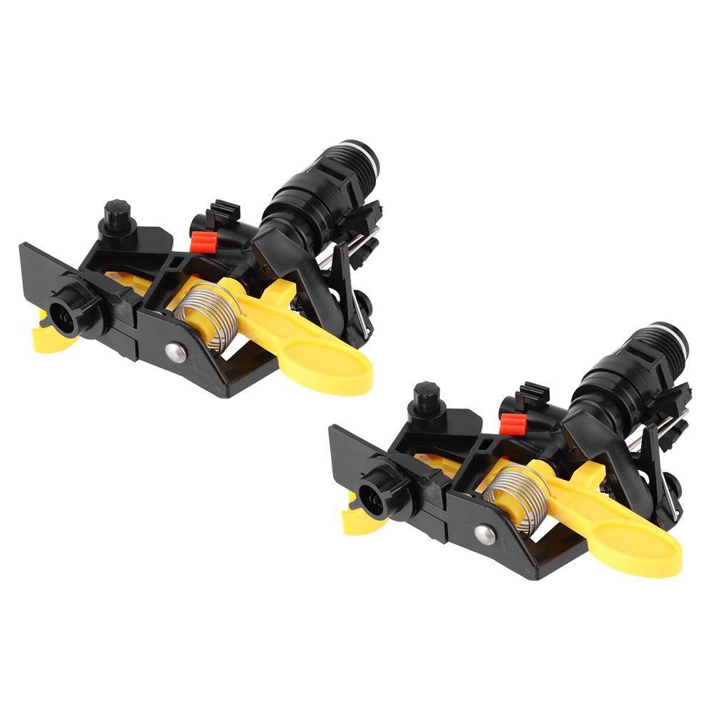 2 шт. наружная резьба G1/2 садовый газон вращающийся ирригационный спринклер полив распылитель насадка