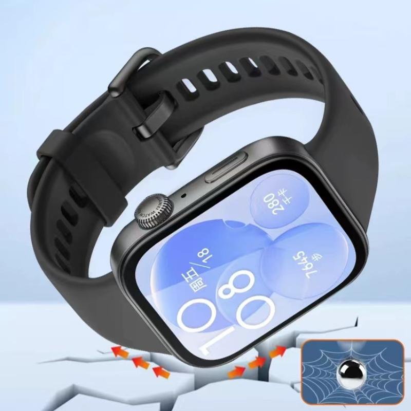 HD Стекло+Чехол для Huawei Watch Fit 4/3 Всесторонний Защитный от царапин Каркас Защитная пленка для экрана Huawei Watch Fit 4 pro Защитный Бампер