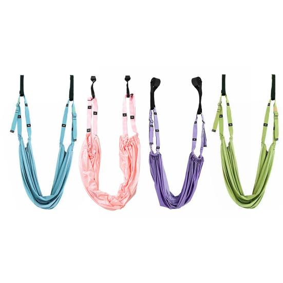 Aerial Yoga Stretching Rope Backbend Assist Flexibility Trainer Back Pain Relief Waist Leg Stretcher Strap Yoga Pilates Ballet Gymnastics Workout