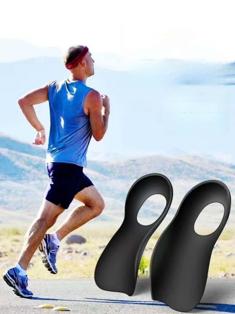 1 пара ортопедических стелек для плоскостопия, О-образных ног и подошвенного фасциита - Унисекс вставки для обуви с поддержкой свода стопы