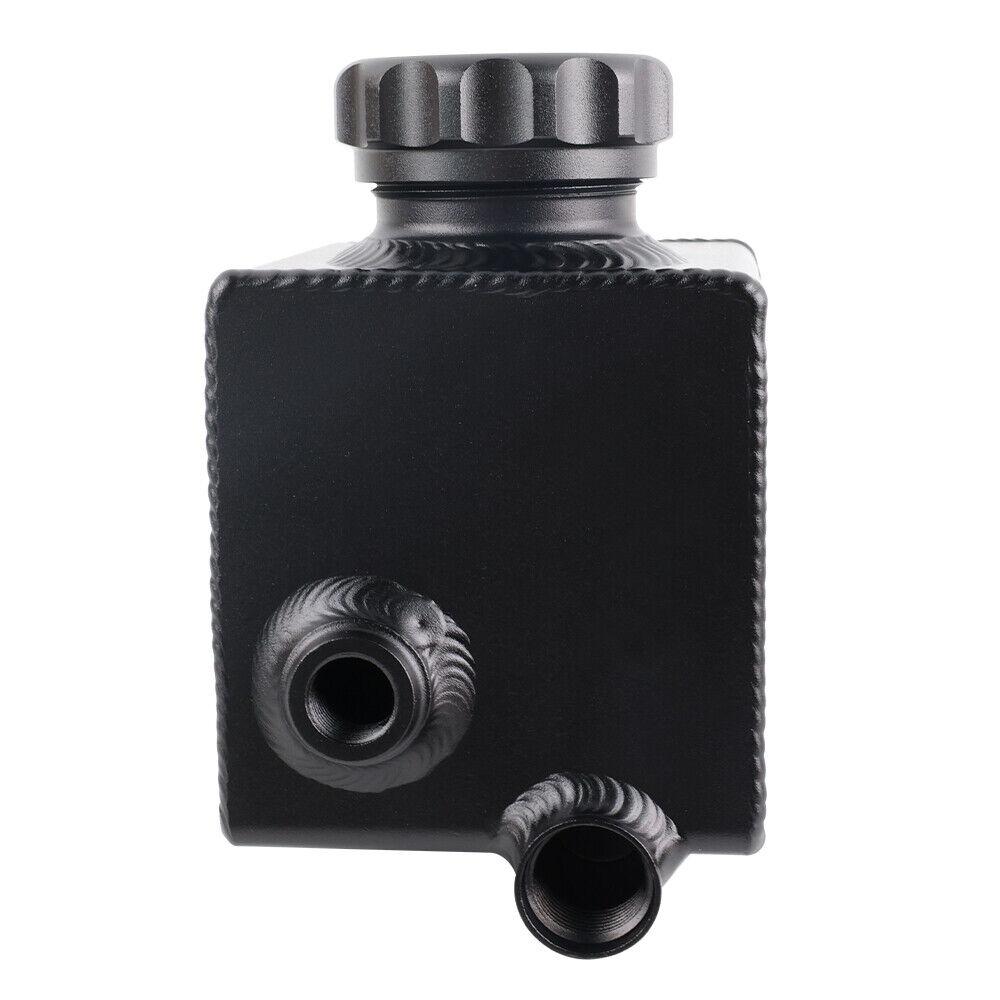 Aluminum Power Steering Pump Fluid Reservoir Tank Sandblasting for V6 V8 VT VX VU VY VZ VE LS1 LS2 Silver Black