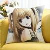 Misa Amane Comic Character World Various Sizes Square Pillow Case For Car Home Bedchamber Decor