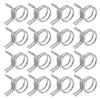10Pcs/set Spring Clips Pipe Clips Fuel Line Tube Spring Clips Durable Hose Clamp Motorcycle Scooter