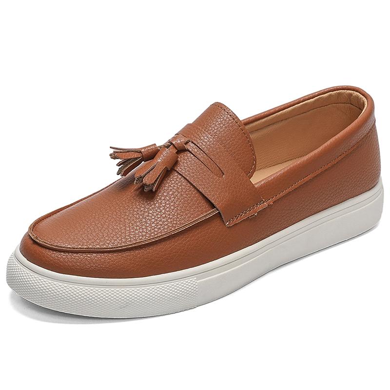 Classic Mens Walking Shoes British Style Loafers Moccasins Fashion Casual Shoes Male Outdoor Driving Flats Leisure Slip on Shoes