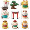 DIY Craft New Year Desktop Ornament Resin Mini Animal Figurines  Table Ornaments