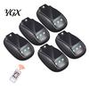 Vehicle Safety Light Solar Roof Strobe with Remote Control Waterproof Wireless LED Warning Smart Sensor for Trucks Cars Motorcycles Operated