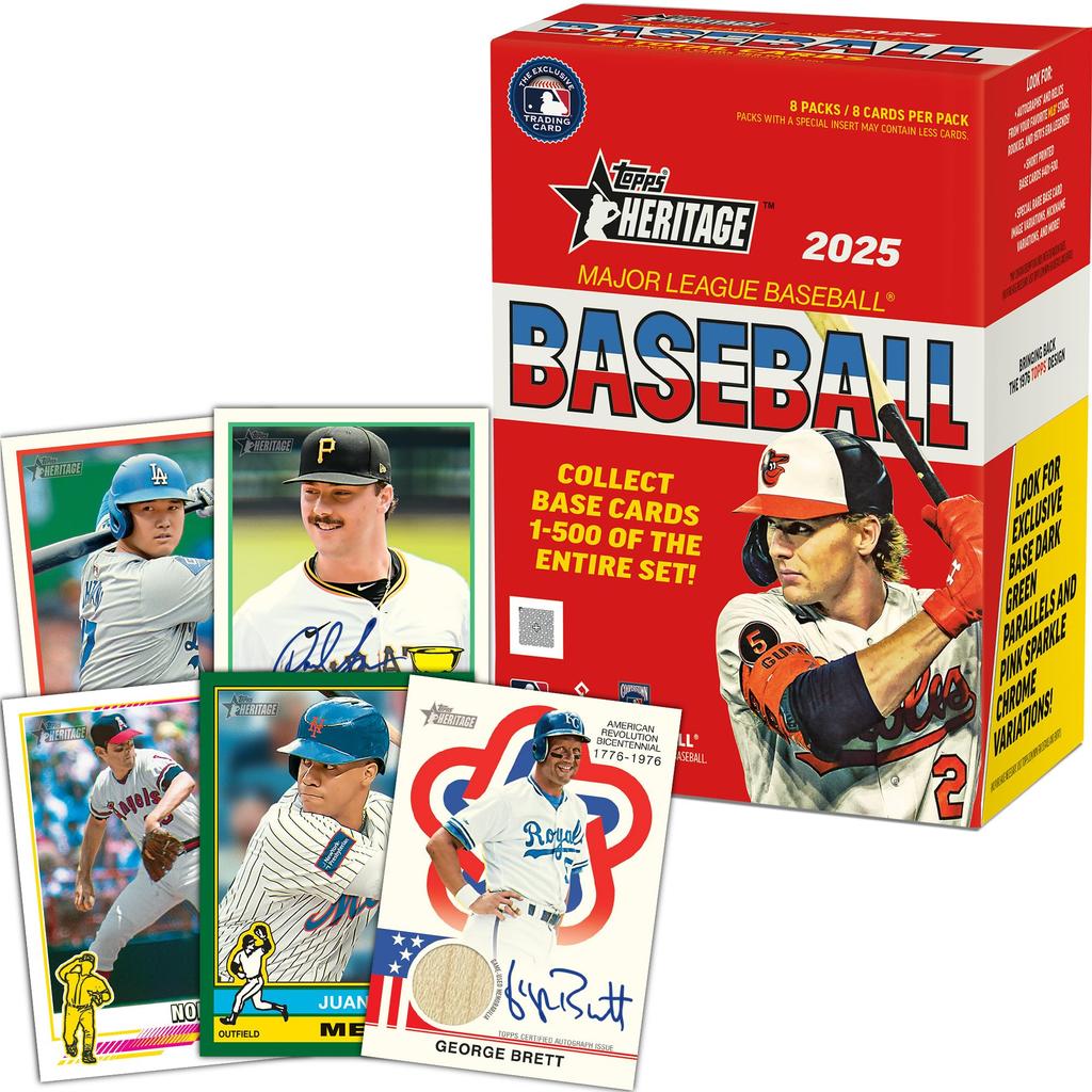 2025 Topps Heritage Baseball Value