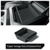 Armrest Box Storage Box for Tesla Cybertruck ABS Central Armrest Middle Storage Organizer Tray Accessories for Cyber Pickup 2024
