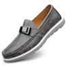 Fashion British Style Fashion Casual Shoes for Men Business Loafers Genuine Leather Dress Designer Shoes Summer Driving Shoes Mocassins