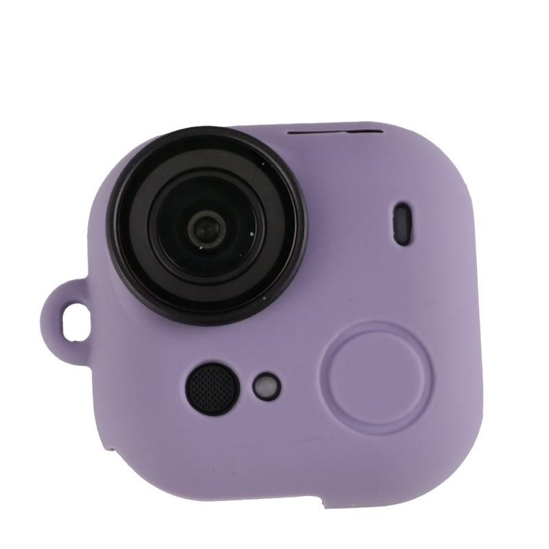 Силиконовый чехол Insta360GoUltra: Противоударный чехол с крышкой для объектива и ремешком