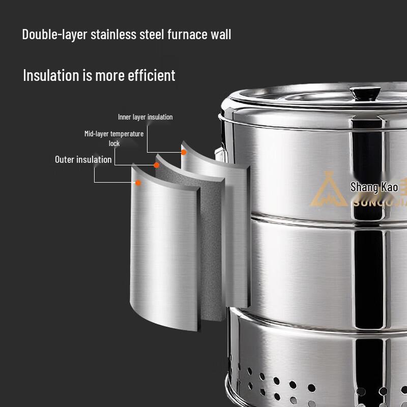 Suncojia Charcoal Grill