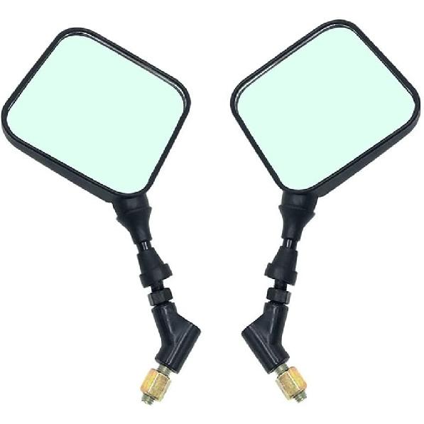 Earlyred Dual Sport Motorcycle Rear View Mirror Rearview Side Mirrors Compatible With Suzuki DRZ400 DR650 DR650S DR 650 500 400 370 350 250 200 125