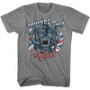 Рубашка Motorhead Union Jack England Графитовый меланж Музыкальная