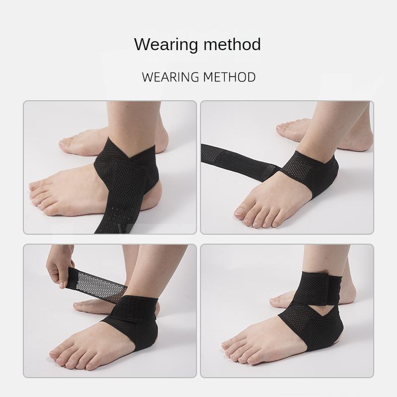 Спортивная защита лодыжки, ремень для защиты от растяжения, защита лодыжки, женский восстанавливающий бандаж для фиксированного сустава при растяжении связок, тонкий срез