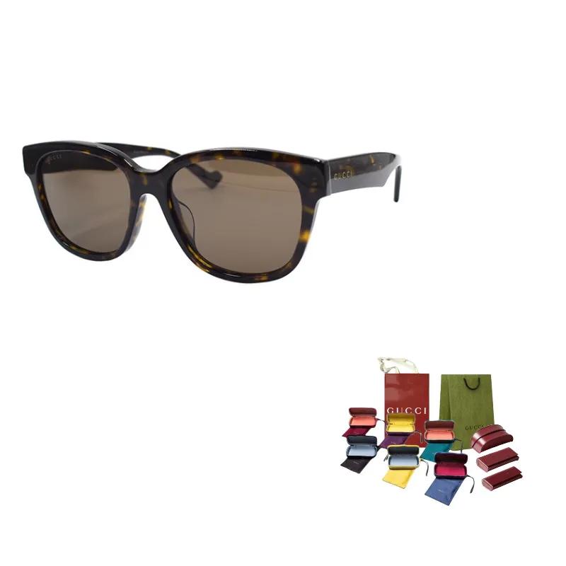 GUCCI Eyewear Low Nose Bridge Fit Sunglasses (Unisex) Sunglasses GG1430SK 002