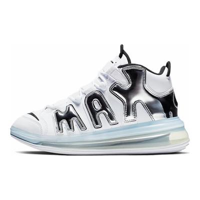 Air More Uptempo 720 Белый Металлик Серебристый BQ7668-100