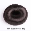 Fashion Black Brown Hair Wig Hair Clip Hair Styling Tools Hair Ring Bun Maker Hair Donut Shaper