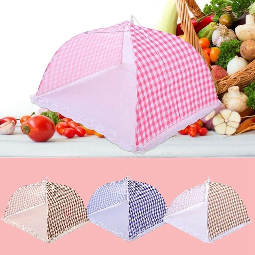 Складной большой кружевной дышащий противомушиный кухонный аксессуар крышка для пикника крышка для еды защитный чехол