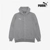 Galleria Puma Team Goal Повседневная куртка с капюшоном, серая 65859533