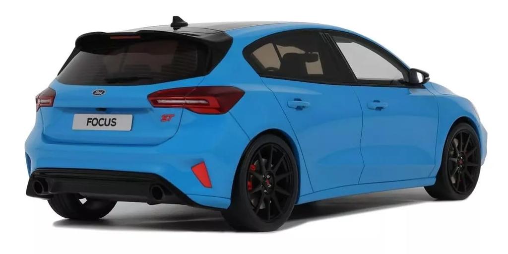 Kyosho OttO Ford Focus ST Edition 2024 Finished Model OTM1186 1/18 (Blue)