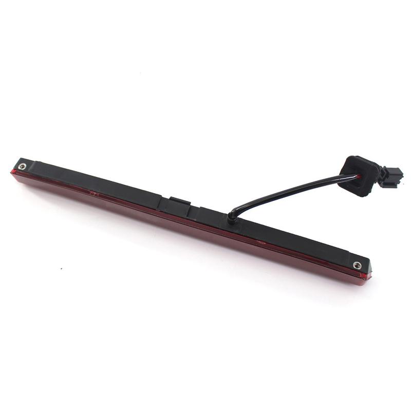 Black LED Third Brake Light For Volkswagen Scirocco 2009-2016 Rear Additional High Brake bulbs Driving golf mk5 Car Accessories