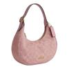 Coach Классическая сумка через плечо с золотым логотипом для пресбиопии, женская, розовая