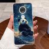 Гелевый чехол для Motorola Moto G7 Plus/Moto G7 Play /Moto G7 Power Fundas Прозрачный силиконовый мягкий ТПУ чехол Милый кот Защитный чехол