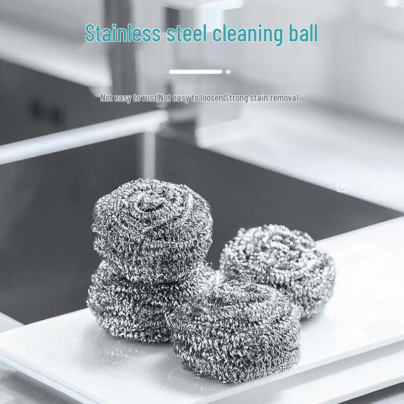 ONYLM Large Steel Wool Scourers (10-Pack)