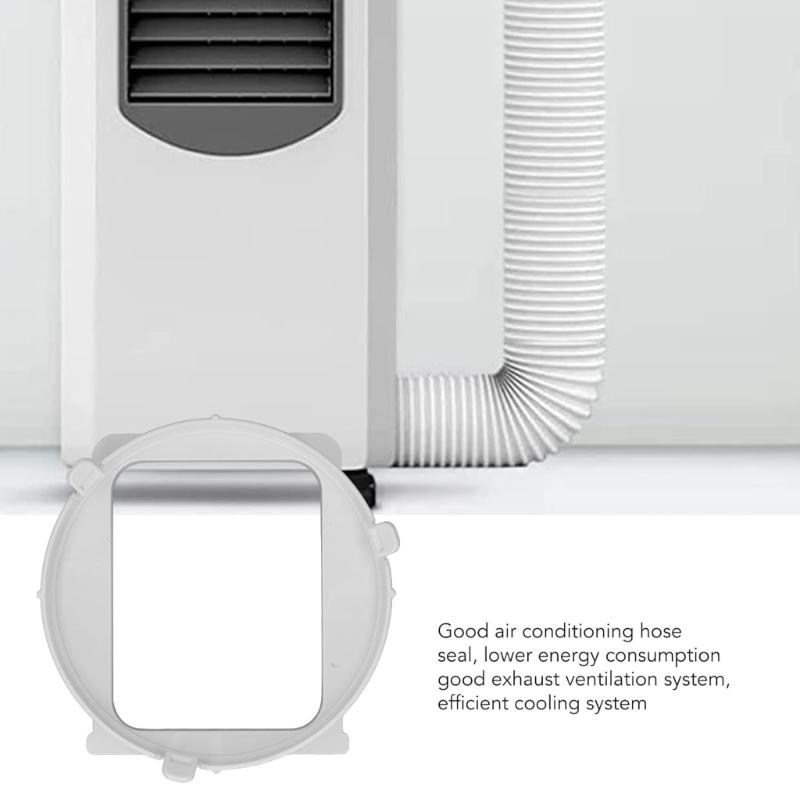 Energy Efficient Air Conditioner Hose Connector Leak Proof Seal Small PVC Construction Suitable for Sliding Window V