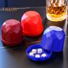 1 Set Dice Cup with Base 5 Dot Dice Heavy Duty Manual Shaker Cup Adults Family Night Bar Party Gambling Drinking Board Game Casino Equipment