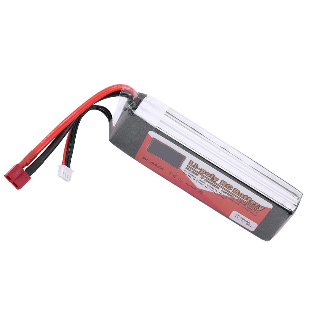 ZOP POWER 3S 11.1V 3500mAh 60C LiPo аккумулятор с T-образным разъемом (3500 мАч 60C)
