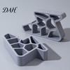 Rental Friendly Window Lock 2/3/4Pcs Stopper with Track Lock, Heavy Duty Safety Rail Anti Slip Wedge Wedge, No-Tool Installation Balcony Door Stop