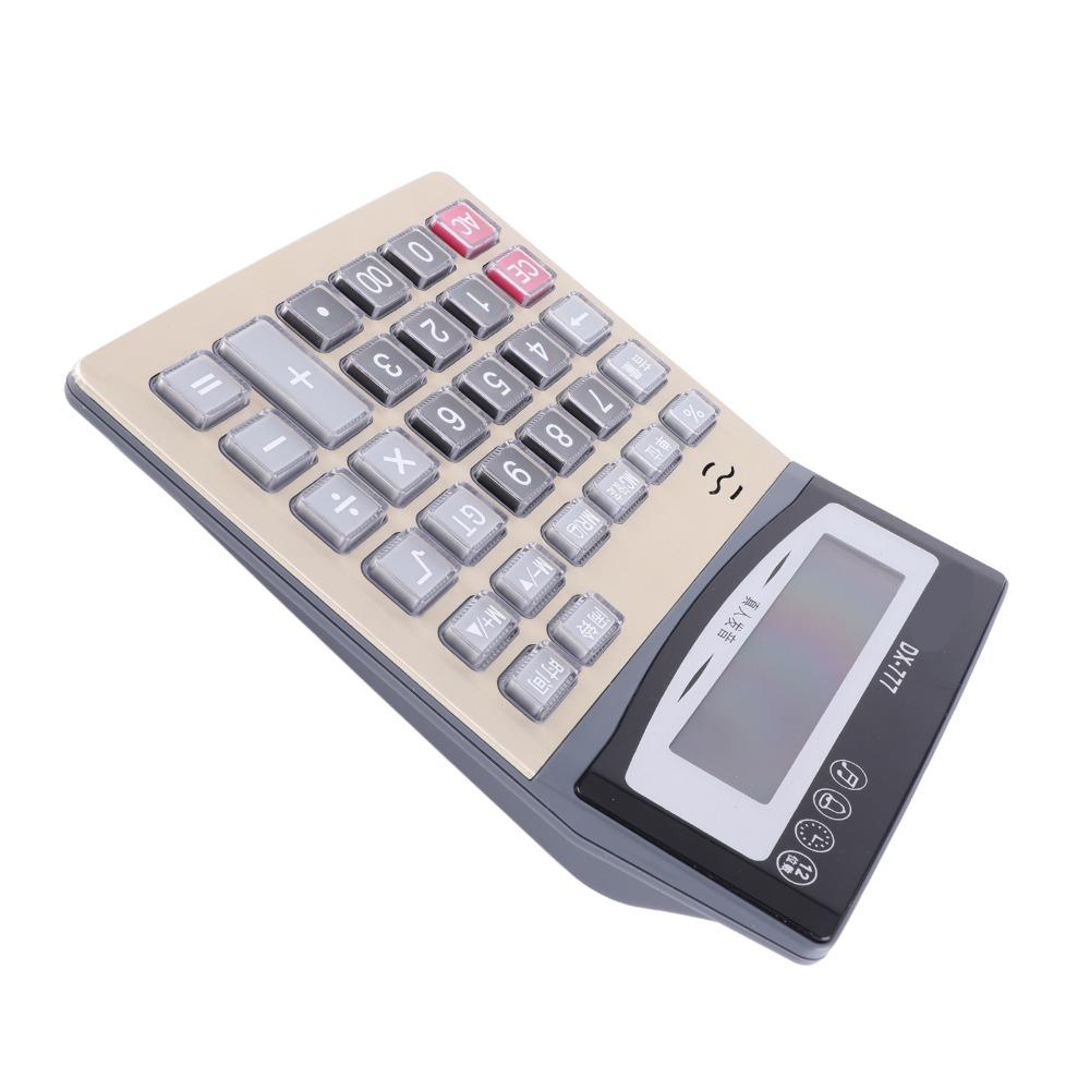 Large Office Calculator Clear Display Desktop Calculator Durable Desk Calculator Office