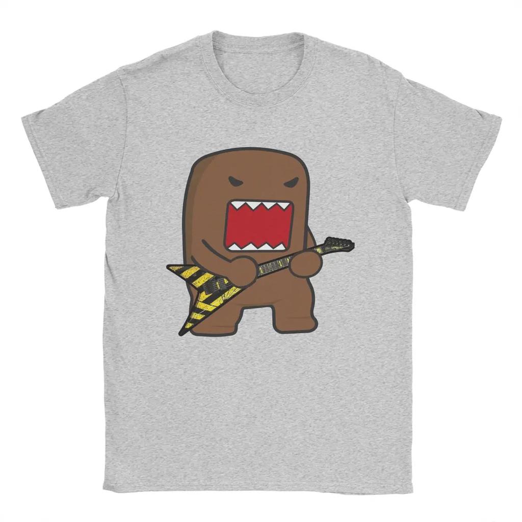 Domo Kun Doll T Shirt Pure Cotton Clothing Hipster Short Sleeve O Neck Tee Shirt Unique T-Shirt