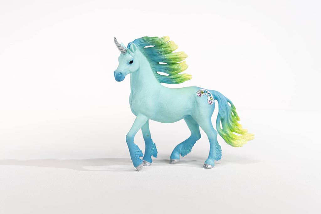 Schleich Bayara Marshmallow Unicorn Ages Realistic Fantasy Toy 70722 (Male) Figure, 5+,